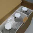 JoyJolt Glass Milk Bottles with Lids and Pourer – 64 Oz, 3 Pack Airtight Heavy Duty Reusable Glass Bottles, Leakproof, BPA-Free, Food Grade, Dishwasher Safe Jug, Pitcher for Milk, Juice, and Water