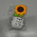 Handmade Positive Crochet Sunflower Doll - Teacher Appreciation Gifts, Thank You Gifts for Women Coworkers Friends Family - Thank You for Helping Me Grow, Emotional Support Crochet Flowers