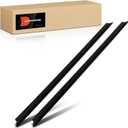 A-Premium 2PCS Rear Left and Right Outer Window Molding Trim Weather Stripping Kit Compatible with Chevrolet & GMC Models - Silverado 1500 HD 2500 HD 3500, Tahoe, C1500 Suburban, Blazer, Sierra, Yukon