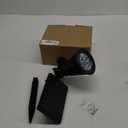 Solar Spot Lights Outdoor Waterproof for Flag, Palm Tree, Pole, Sign, Statue, Mailbox, Bright LED Outside Landscape Flood Spotlights for Accent Uplighting Yard, Garden, House, Backyard, Patio