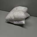 16x16 Pillow Inserts, Set of 2, White – Indoor Decorative Throw Pillows for Bed, Sofa & Couch – Soft, Supportive & Fluffy Cushion Inserts