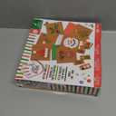 Holiday Kids Crafts Kit, 188pc - Makes 6 Cards & 6 Gift Tags - Christmas Card Making Supplies with Envelopes, Craft Buttons, Kraft Paper, Pom Poms, and More