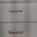 SpaceAid 30" Wide Kitchen Shelf Organizer for Stove, Magnetic Bamboo Spices Shelf for Home Stove Kitchen Storage Organization (Fit for Flat Top Only, White)