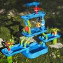 Kids Water Table for Toddlers Kids Ages 3-5 4-8, 5-Tier Water Table with Rich Activity Set, Summer Outdoor Beach Outside Backgard Sensory Toys for Kids Toddlers Boys Girls