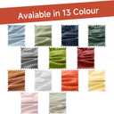 Simple&Opulence 100% Nature Pure Linen Fabric 78 Inch by The Yard, Plain Solid Color Linen Fabric for Sewing, Embroidery, Clothing, Needlework, Bag, Tablecloths, Garments Craft Accessories(Linen)