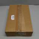 Smarpau 8 Pack Acrylic Sign Holder 8.5x11 Gold Acrylic Frame Clear Table Number Holders Picture Frames Double Sided Gold Frame for Wedding Party Decoration Restaurant Menu Home Display Stand