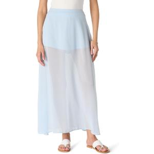 The Drop Women's Dierdre Sheer Maxi Skirt, XL
