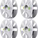 Quick-Swap Reusable Spool for Refill Filament, Two-Finger Press Design, Compatible with Bambu Lab 3D Printers, 4 pcs