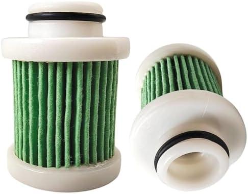 Heurofosh 2 PCS 6D8WS24A Fuel Filter Element for Yamaha 4 Stroke 25-135 HP Outboard Motors 6D8-WS24A-00 6D8-24563-00 18-79799