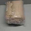 CozyLux Comforter Full Size Set Taupe, 3 Pieces Solid Lightweight Soft Bed Set for All Season, Luxury Breathable Quilted Style Microfiber Down Alternative Bedding Sets (1 Comforter & 2 Pillowcases)