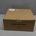 VOLISUN 4x4 Solar Post Cap Light 12pack,Solar Fence - Cap Lights Outdoor Waterproof for Wooden/Vinyl Post,White Deck Post Cap Light Solar Powered with Warm White for Garden/Patio/Porch