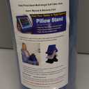 SAMHOUSING Tablet Pillow Stand Holder Dock for Bed with 3 Viewing Angles, Compatible with All Tablets,Phones and iPad Pro 9.7, 10.5,12.9 Air Mini 4 3, Kindle, E-Reader and Books(Navy)