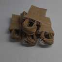 Gift Bags 8.25"X5.9 "X3.15" 100pcs Brown Kraft Paper Bag with Handles for Small Business Christmas Bulk, Wedding, Party Favor, Shopping, Lunch, Halloween Trick-or-Treat Bags (1 Count (Pack of 100))