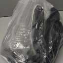 OLANLY Luxury Toilet Rugs U-Shaped 24x20, Extra Soft and Absorbent Microfiber Bathroom Rugs, Non-Slip Plush Shaggy Bath Mat, Machine Wash Dry, Contour Bathroom Mats for Toilet Base, Grey