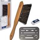 Mr. Pen- Art Eraser Set, 3pcs, Pencil Eraser, Artist Eraser, Art Erasers, Eraser Pencils for Artists, Drawing Erasers for Artists, Drafting Brush, Eraser Shield, Dusting Brush