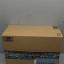 ULTCOVER Patio Curved Sofa Cover Waterproof for 3-4 Seater Outdoor Sectional Furniture Couch 126"(Back Arc Length) / 82"(Front Arc Length) x 32"(Deep), Black