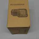 Non-Stick Disposable Air Fryer Aluminum Foil Liners Square 50PCS, Oil-Proof Aluminum Foil Tin Box Also for Steamer Basket Instant Pot Oven & Grill (6 * 6 Inch-Square)