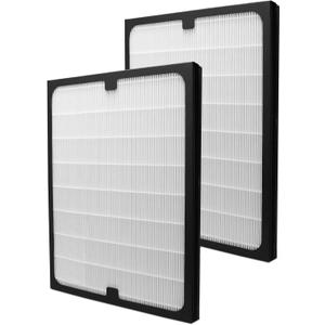 2 Pack 200/300 Replacement Filter for Blueair 200 & 300 series - Compatible with Blueair Classic 203, 270E, 303, 201, 250E, 215B, 210B, 205, 200/300 Series Filters