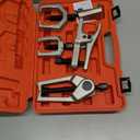 DAYUAN 5pcs Professional Front End Service Tool Kit, Pitman Arm Puller, Ball Joint Separator Tie Rod Remover Tool