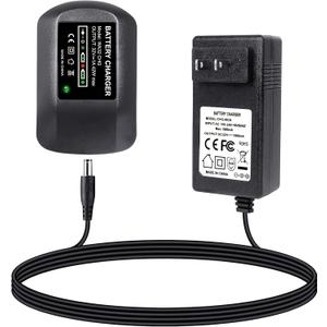 32-Volt Replacement Battery Charger for Worx WA3740 WA3537 32V Lithium Ion Batteries, Compatible with All Worx 32V Cordless Tools