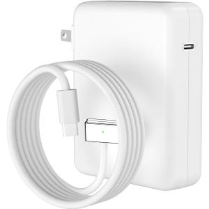 70W Magnetic 3 Mac Book Pro Charger- Compatible with MacBook pro 14 inch(2021-2023) & Mac Book Air 13/15 inch(2022-2024), Include 6.6FT USB C to 3 Braided Cable