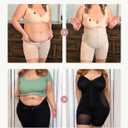 FeelinGirl Shapewear Shorts Underwear Butt Lifting Panties High Waist Tummy Control Compression Shorts for Women (Brown, M)