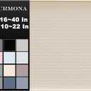 URMONA 16'' x 10'' Waterproof Silicone Under Sink Mat Cabinet and Counter Protector, Shelf Liner for Kitchen and Bathroom, Storage and Organizers, Litter Mat, Pet Cat Puppy EssentialsLight Cream