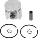 Cancanle 34mm Piston Assembly Piston Ring Pin Clip for STIHL BG45 BG46 FS38 FS45 FS55 HS45 HS81