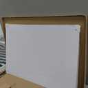 Magnetic Glass Whiteboard, 36" x 24" Glass Dry Erase Board for Wall, Large Frameless White Board with 1 Marker Tray and 3 Magnets for Office, Home, Classroom - Ultra White