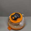 18 Egg Incubator with Automatic Egg Turning and Humidity Control, Incubators for Hatching Eggs, Chicken, Ducks, Goose, Pigeon, Quail, Parrot Incubator for Farm, Lab, Science Classroom, Home (Orange)