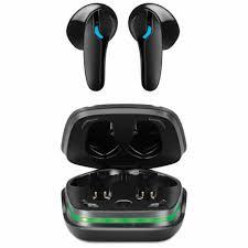 iLive Truly Wireless Gaming ENC Earbuds with Rechargable Charging Case - Black