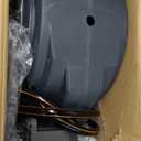 Giraffe Tools AW30 1/2MB Retractable Garden Hose Reel 1/2" x 100 ft PRO Metal Bracket, Heavy Duty, Any Length Lock Hose Reel, 100 ft, Dark Grey