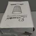 Lamosi 8 oz Disposable Coffee Cups - 120 Pack, Insulated Corrugated Paper Cups, Kraft Ripple Wall Cups for Hot Beverage or Cold Drinks (Black)