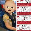 Child Airplane Safety Travel Harness, Toddler Travel Restraint, Airplane Safety Harness for Kids, Toddler Flying Safety Device to Protect Your Child, Airplane Seat Accessories for Child Travel