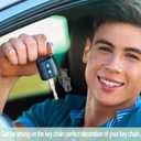 For Jeep Grand Cherokee KeychainFor Jeep Grand Cherokee Accessories 2011-2022metal Keychain (Grey)