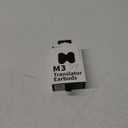 Timekettle M3 Language Translator Earbuds, Two-Way Translator Device with APP for 40 Languages and 13 Offline Translation Packs, Fast Reaction with Revolutionary Al Semantic Tech (Offline Version) (White)