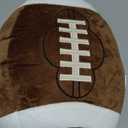 CatchStar Football Plush Pillow Boy: Soft Stuffed Toy Gifts Sports Room Decor 8-12 Year Old