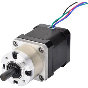STEPPERONLINE Nema 17 Geared Stepper Motor Gear Ratio 5:1 3D Printer Extruder Motor DIY CNC Robotics STEPPERONLINE Nema 17 Geared Stepper Motor Gear Ratio 5:1 3D Printer Extruder Motor DIY CNC Robotics