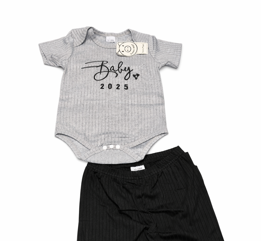 SUNNY PIGGY Baby Boy Clothes Newborn Infant Boy Outfits Romper Hat Pants 3Pcs Clothing Set for 12-18 Month Boys