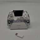 ManbaOne Interactive Screen Wireless Gaming Controller for PC/Switch/Switch 2/iOS/Android,Hall Effect Stick & Trigger,RGB Lighting,Remappable Buttons,1800mAh with Charging Dock (White)