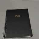 2026 Planner - Planner 2026, Jan.2026 - Dec.2026, 9"x11", 2026 Planner Weekly and Monthly with Colorful Sticky Tabs + Class Schedules + Contacts + Twin-Wire Binding - Black