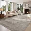Joydeco 8x10 Area Rugs for Living Room, Non Slip Modern Abstract Machine Washable Rug, Low Pile Stain Resistant Non-Shedding Thin Carpet for Bedroom, Dining Room, Home Office Decor, Pet Child Friendly