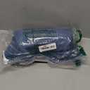 DII French Stripe Dining Table Collection Farmhouse Style Tablecloth, 70 Inches Round, Blue Chambray