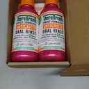 TheraBreath Anticavity Fluoride Mouthwash, Sparkle Mint, Dentist Formulated, 16 Fl Oz (2-Pack).