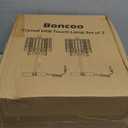 Boncoo Crystal Table Lamp Set of 2 Touch Control, Crystal Lamps with USB Ports Elegant Shade Bedside Lamp Silver, Dimmable Touch Table Lamp for Nightstand Bedroom Living Room, 4W LED Bulb Included