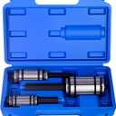 3 PCS Exhaust Pipe Expander Set, 1-1/8" to 3-1/2" Tail Pipe Expander Tool Set, Muffler Pipe Expander Set Compatible with Most Vehicles and Trucks, Automotive Tool Kit for Tail Pipe Tube