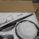 Ceiling Fans with Lights, 42 inch Ceiling Fans with Lights and Remote, Dimmable, Noiseless, Low Profile Ceiling Fan with Light for Bedroom, Indoor and Outdoor Use(Black)