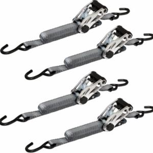 CargoLoc 10-Foot Ratchet Tie Down Straps 4 Pack