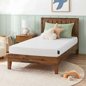 Zinus 6 Inch Twin Cooling Essential Memory Foam Mattress, Medium Feel
Designed for Cooler Sleep, Soothing Pressure Relief, Just-Right Medium Feel, CertiPUR-US & OEKO-TEX Certified Materials