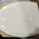 Bemis 1500EC 146 Almond Elongated Molded Wood Toilet Seat with Easy-Clean & Change Hinge